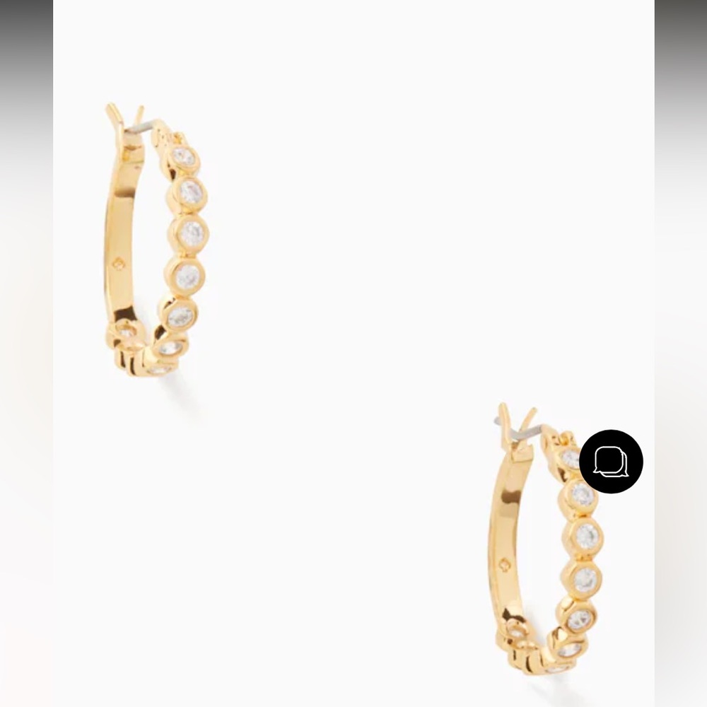 🆕 Kate Spade Full Circle Hoop Earrings